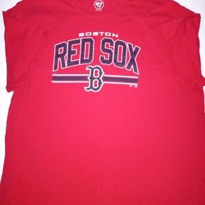 47 Red Boston Red Sox Short Sleeve Tee
